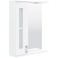 Зеркало со шкафом Onika Кристалл 58.01 205817 с подсветкой Белое