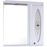 Зеркало со шкафом Onika Кристи 65.01 206536 с подсветкой Белое