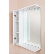 Зеркало со шкафом Onika Балтика 67.02 L 206701 с подсветкой Белое