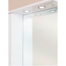 Зеркало со шкафом Onika Балтика 67.02 L 206701 с подсветкой Белое