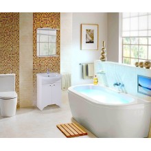 Зеркало Onika Омега 52.01 205206 с подсветкой Белый