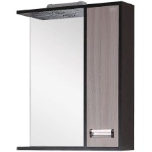 Зеркало со шкафом Onika Гамма 58.01 R 205828 с подсветкой Венге луизиана Ясень шимо светлый