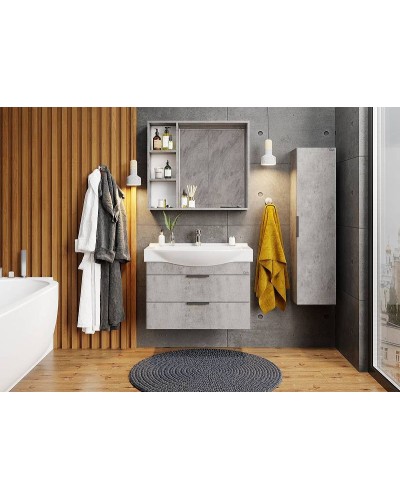 Зеркало Onika Девис 80.00 У 208093 Бетон чикаго