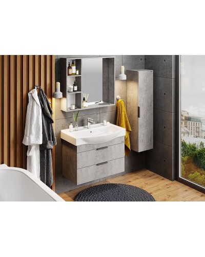 Зеркало Onika Девис 80.00 У 208093 Бетон чикаго