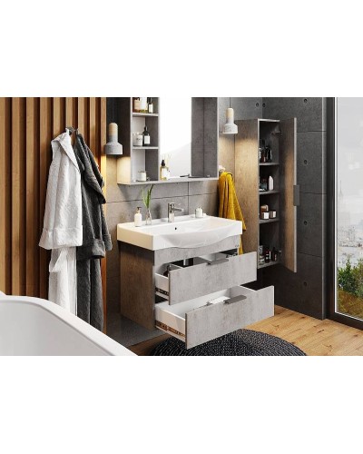 Зеркало Onika Девис 80.00 У 208093 Бетон чикаго