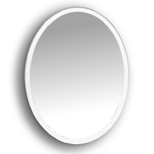 4 Неон - Зеркало LED 600х800 сенсор на корпусе (овальное)