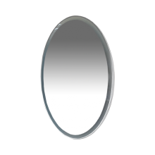 4 Неон - Зеркало LED 600х800 сенсор на корпусе (овальное)