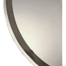 4 Неон - Зеркало LED 600х800 сенсор на корпусе (овальное)