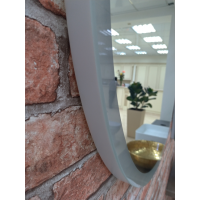 5 Неон - Зеркало LED 700х700 сенсор на зеркале (круглое)