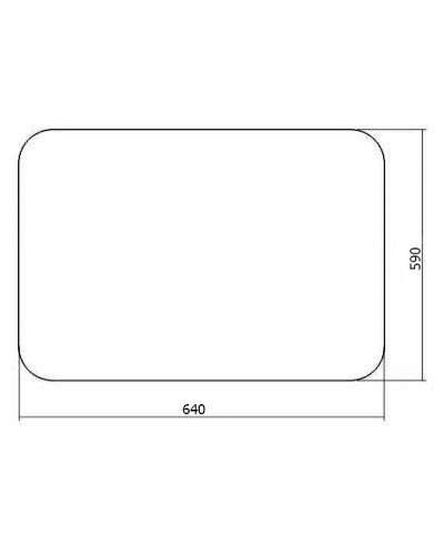 Зеркало Creto Scala 64 5-640590S с подсветкой с датчиком движения
