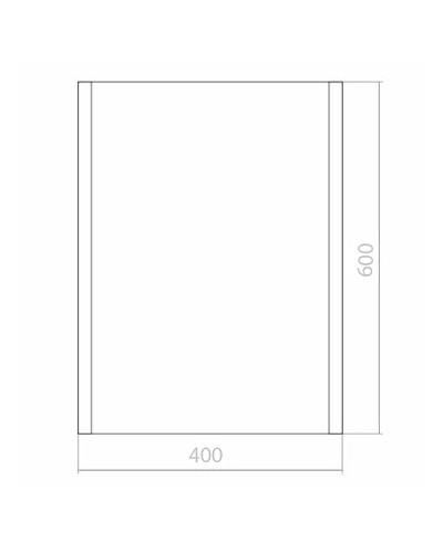 Зеркало Creto Vessel 40 9-400600V с подсветкой с датчиком движения