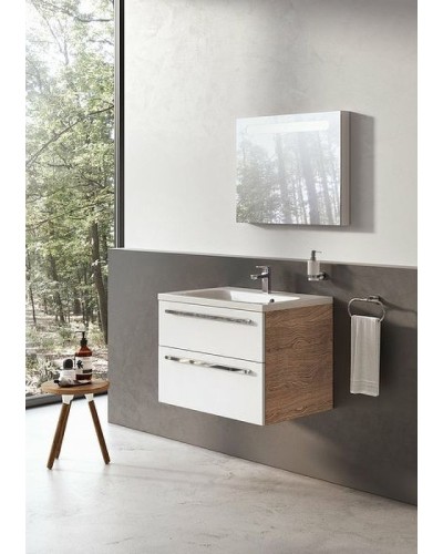 Зеркало Ravak Chrome 70 X000000969 с подсветкой Капучино