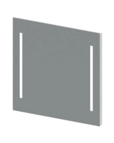 Зеркало 88х83,3 см белый глянец Astra-Form Альфа 020304