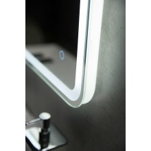 Зеркало BelBagno SPC-MAR-1000-800-LED-TCH-WARM с подсветкой с подогревом с сенсорным выключателем