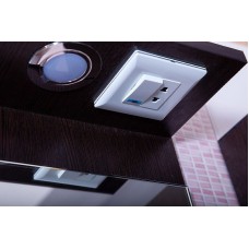 Зеркало Бриклаер Чили 55 4627125415043 с подсветкой Венге