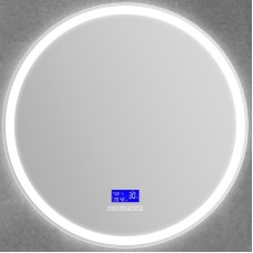 Зеркало BelBagno SPC-RNG-700-LED-TCH-RAD с подсветкой с сенсорным выключателем с bluetooth с термометром с радио