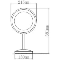 Косметическое зеркало с LED подсветкой Aquanet  2209D