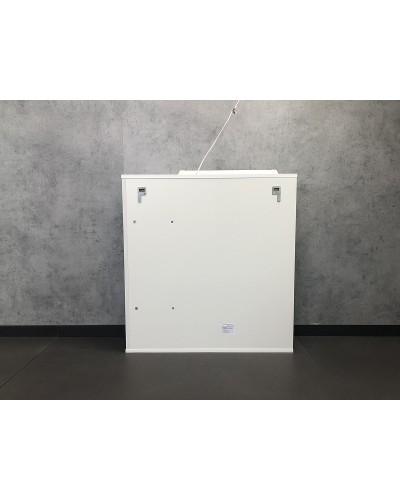 Зеркало со шкафом Comforty Модена М-75 00-00001640 с подсветкой Белое матовое