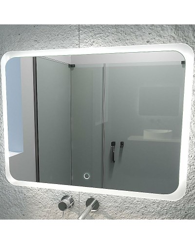 Зеркало Marka One Amour 80 У98566 с подсветкой с сенсорным выключателем