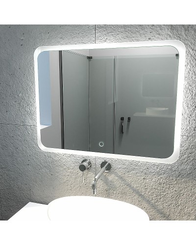 Зеркало Marka One Amour 80 У98566 с подсветкой с сенсорным выключателем