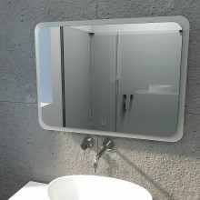 Зеркало Marka One Amour 80 У98566 с подсветкой с сенсорным выключателем