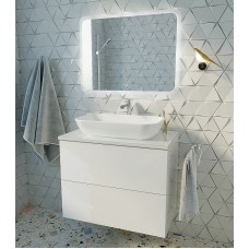 Зеркало Marka One Amour 80 У98566 с подсветкой с сенсорным выключателем