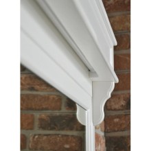 Зеркало 110х87,6 см белый матовый Atoll Марсель NEW