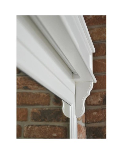 Зеркало 110х87,6 см белый матовый Atoll Марсель NEW