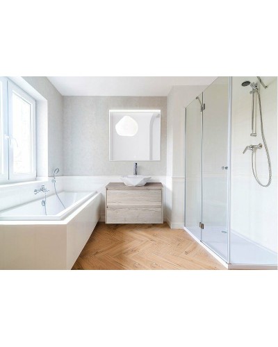 Зеркало BelBagno SPC 80 SPC-UNO-800-800-TCH с подсветкой с сенсорным выключателем