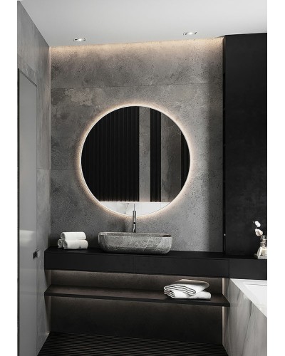 Зеркало Creto Bella 65 20-D650B с подсветкой с сенсорным выключателем