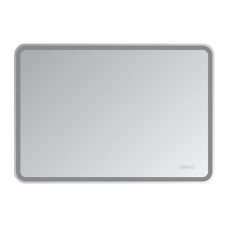 СТАЙЛ D13 зеркало 1000*700 с часами