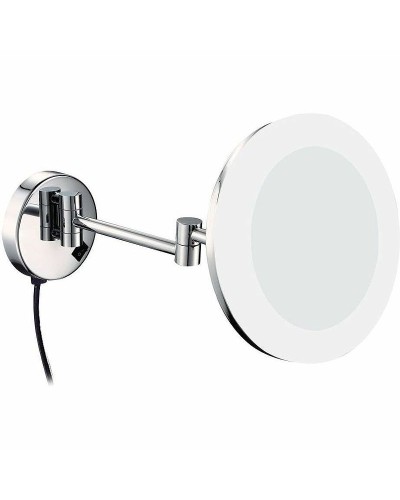 Косметическое зеркало Aquanet 1806D 204512 с подсветкой с увеличением Хром
