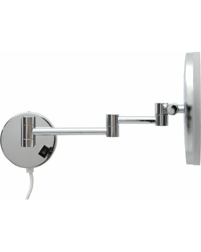 Косметическое зеркало Aquanet 1806D 204512 с подсветкой с увеличением Хром