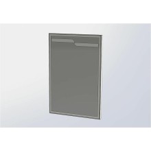 Зеркало Aquanet Модена 65 198488 с подсветкой Белое