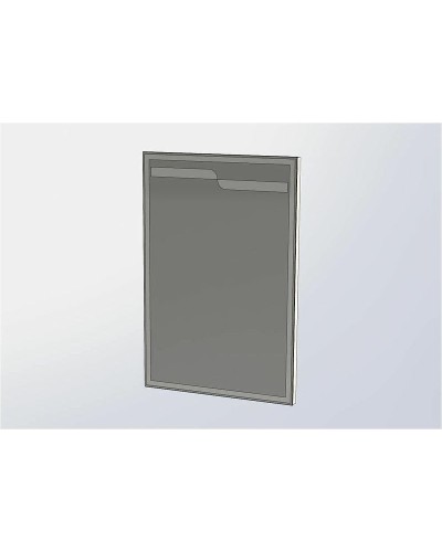 Зеркало Aquanet Модена 65 198488 с подсветкой Белое