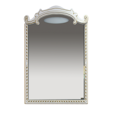 Элис - 80 Зеркало белая.патина/стекло