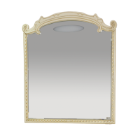 Элис -100 Зеркало беж.патина/стекло