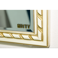 Элис -100 Зеркало беж.патина/стекло