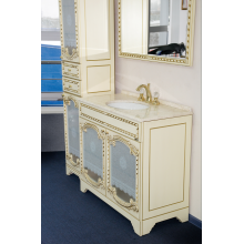 Элис -100 Зеркало беж.патина/стекло