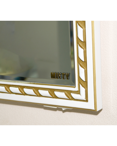 Элис -100 Зеркало белая патина/стекло