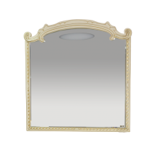 Элис -120 Зеркало беж.патина/стекло