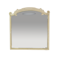 Элис -120 Зеркало беж.патина/стекло