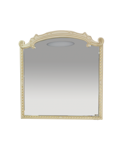 Элис -120 Зеркало беж.патина/стекло