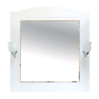 Эльбрус - 80 Зеркало белая эмаль