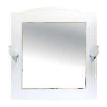 Эльбрус - 80 Зеркало белая эмаль