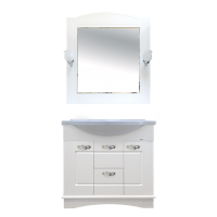 Эльбрус - 80 Зеркало белая эмаль