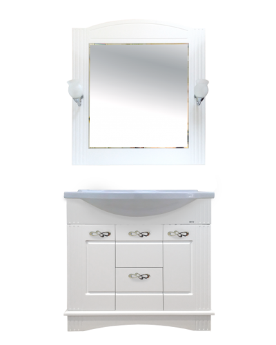 Эльбрус - 80 Зеркало белая эмаль