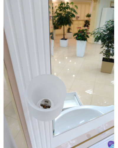 Эльбрус - 90 Зеркало белая эмаль