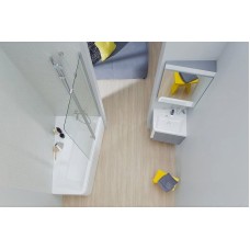 Зеркало Ravak 10° 55 R X000001073 угловое Белый глянец