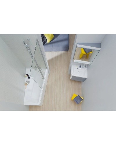 Зеркало Ravak 10° 65 R X000001079 угловое Белый глянец